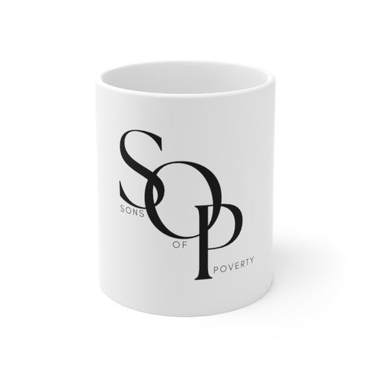 "Sons of Poverty" Coffee Cup
